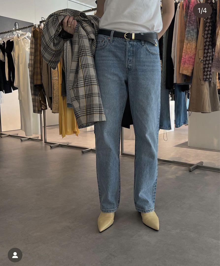 jilsander パンプス クリームイエロー