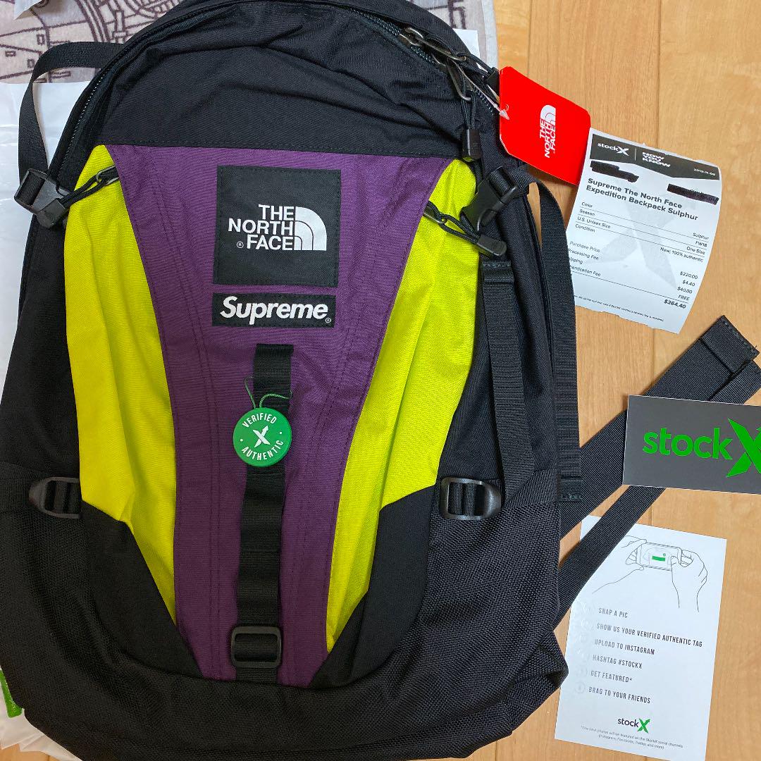 supreme north face backpack stockx