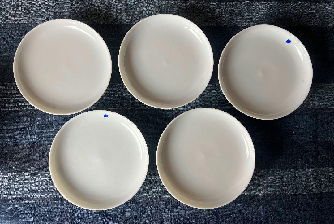 陰刻 金魚図の色絵 蓋付茶碗5客！古伊万里 和食器 骨董品 アンティーク
