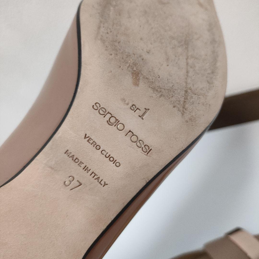 未使用に近い！パンプス　ハイヒール　SergioRossi sr1　37