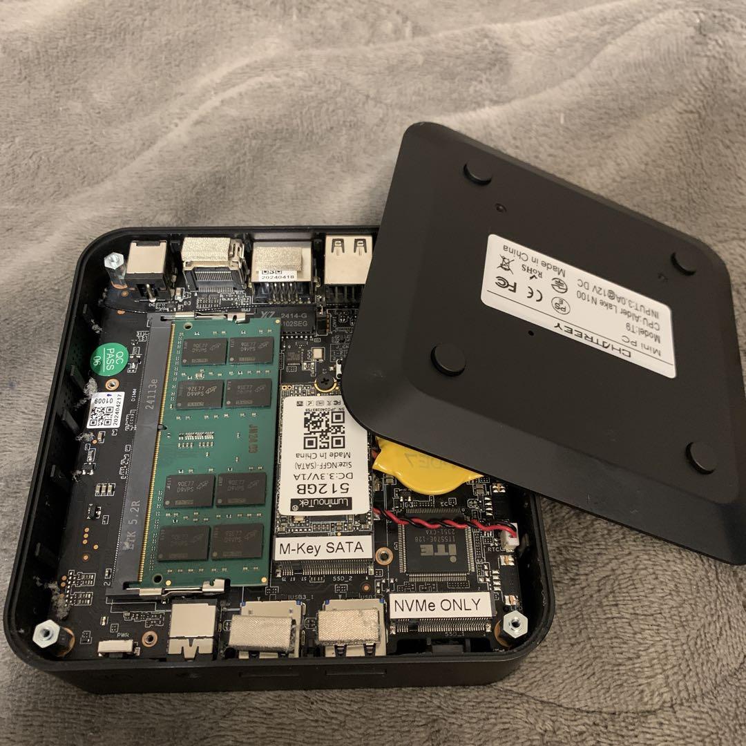 CHATREEY ミニPC N100
