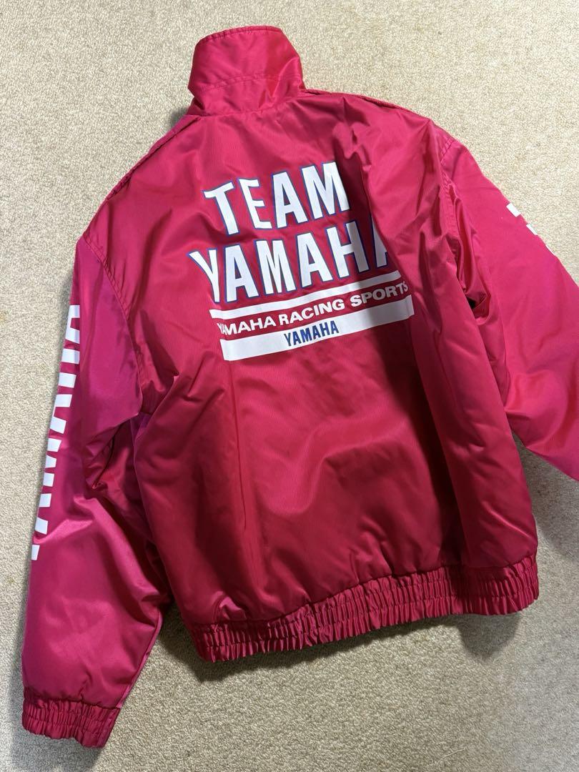 激レア！TEAM YAMAHA チーム ヤマハナイロンジャケット L TEAM YAMAHAチームヤマハ ジャンパー