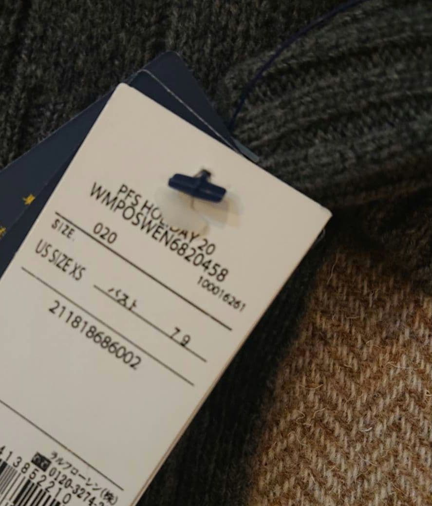 ラルフローレン タートルニット グレー XS ニットXS SS POLO RALPH LAUREN WWW_HOMU-JOURNEY_COM