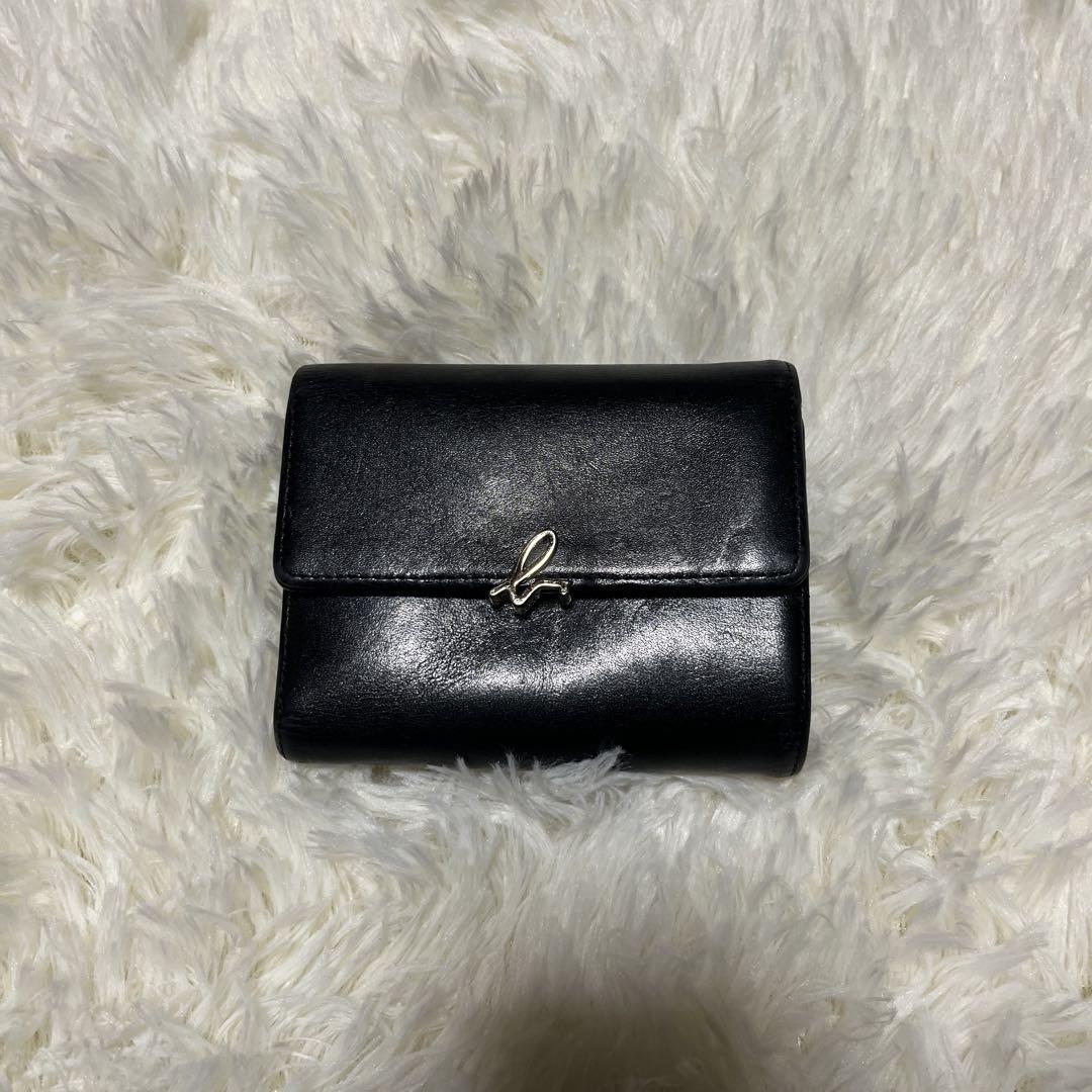 agnès b. (IW03C－01) 黒 ブラック 財布 アニエスベー