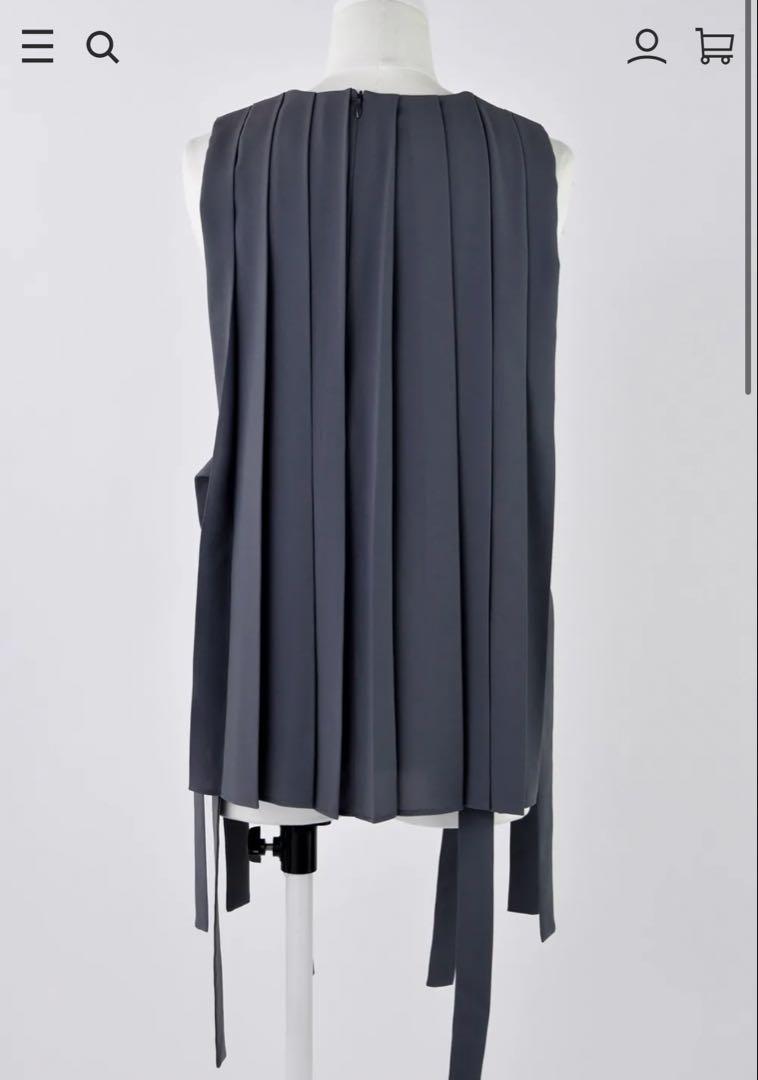 ENFÖLD PLEATS VEST プリーツベスト - メルカリ