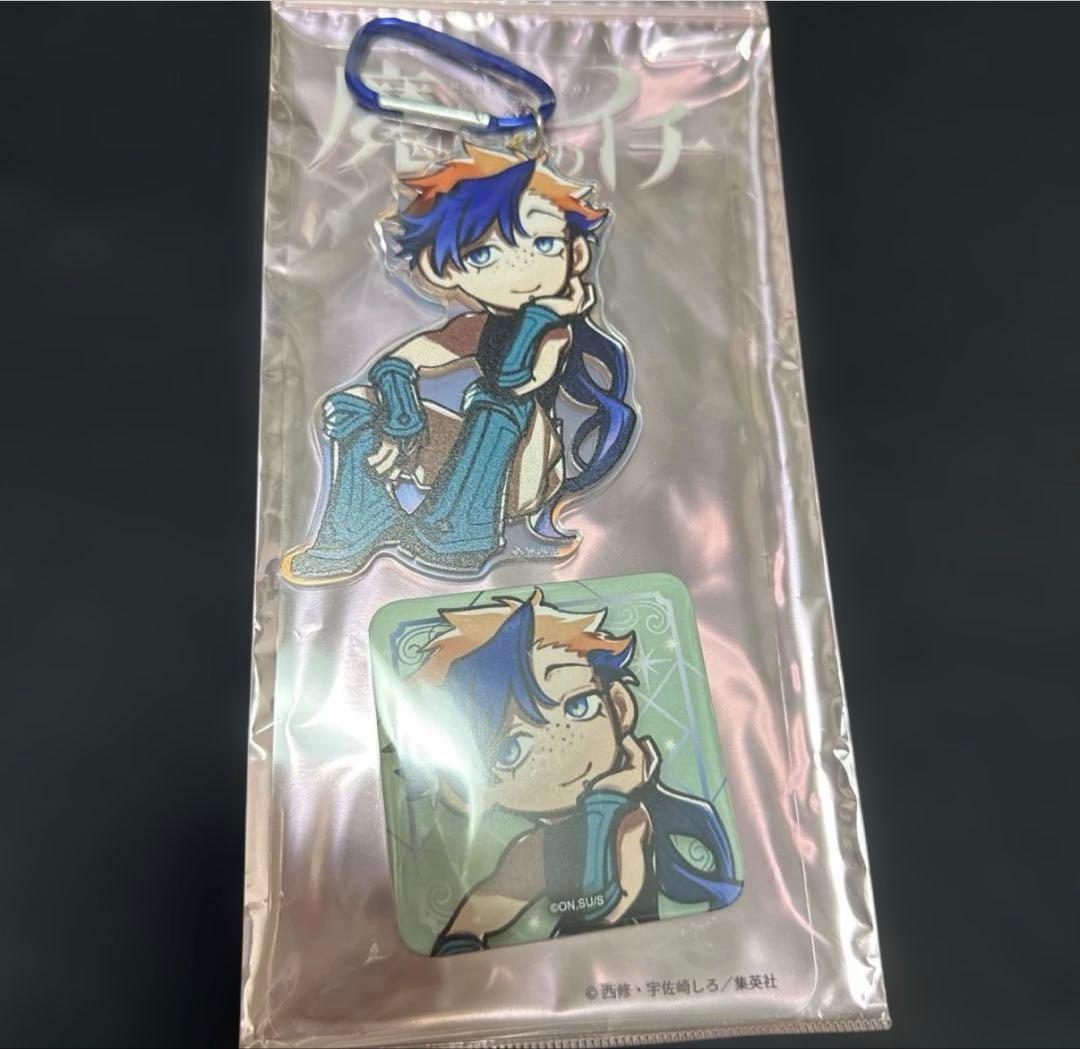 ゴクラク 魔男のイチ オーロラアクキー＆缶バッジ - メルカリ