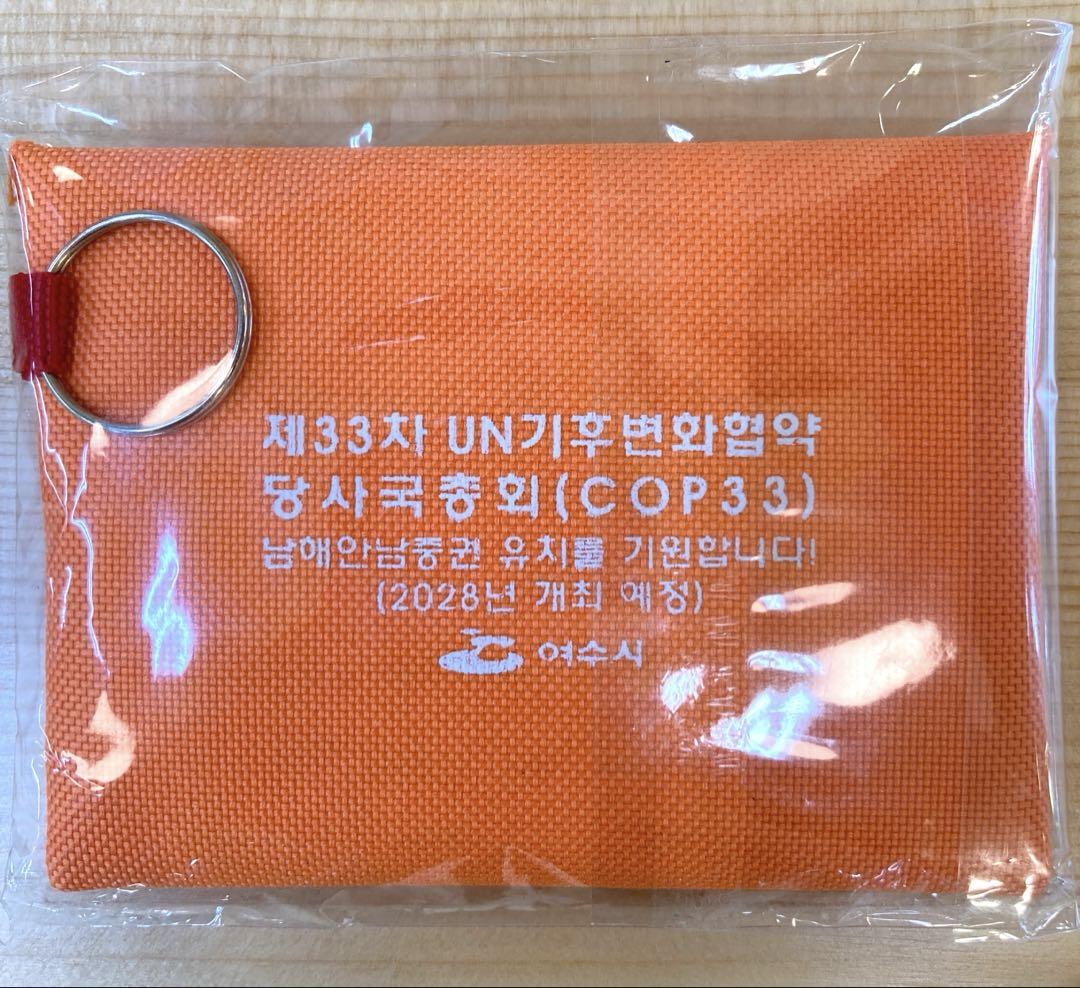 韓国製　eco in medical 医療用ポーチ　衛生用品 オレンジ　新品