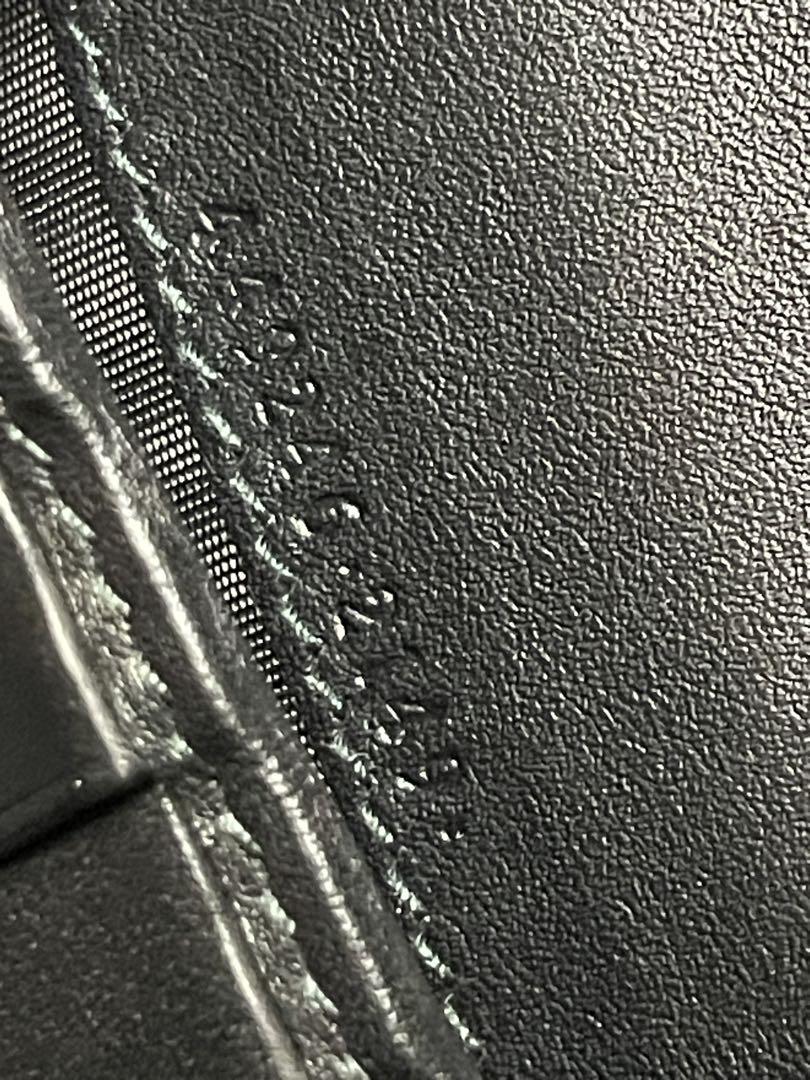 【美品】GUCCIグッチ ダブルファスナー　マイクログッチシマ　マルチウォレット