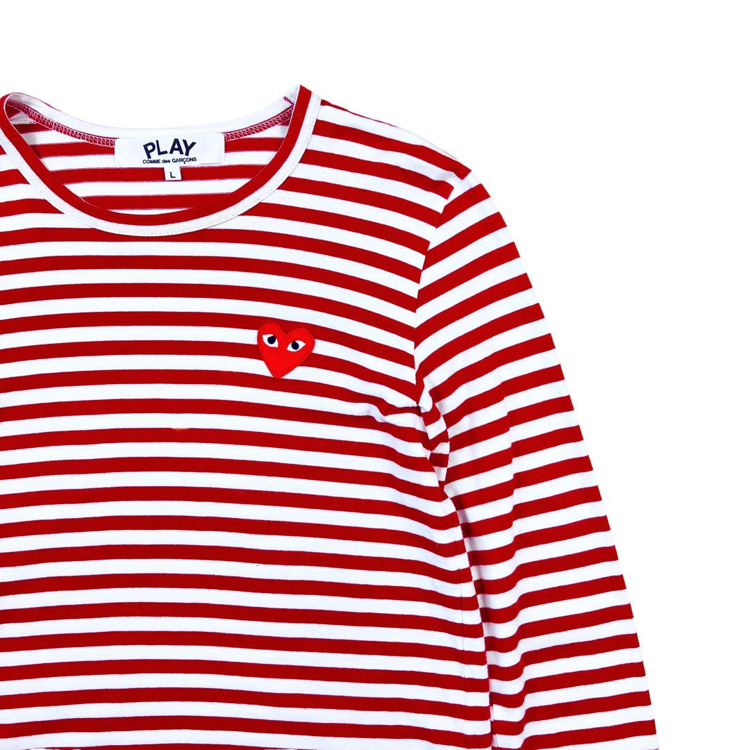 COMME des GARCONSコムデギャルソン ヴィンテージボーダーTシャツ