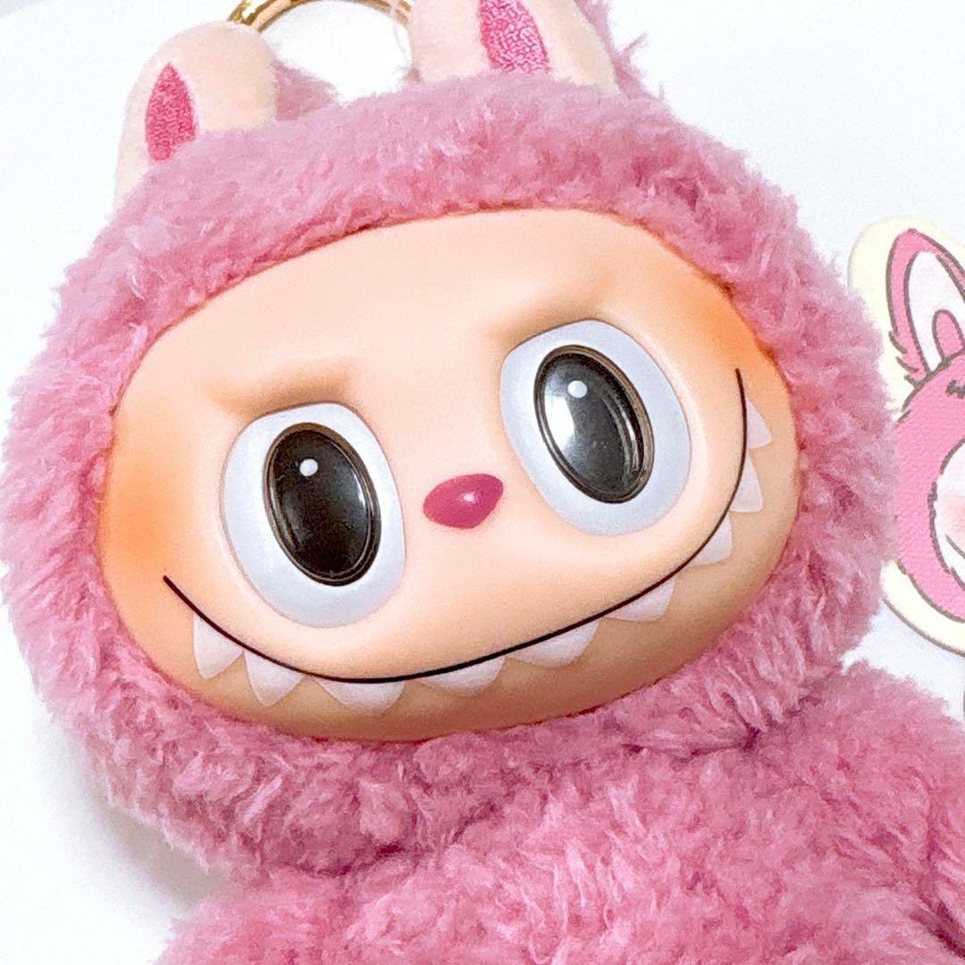 新品未開封 正規品 LABUBU THE BABA マカロン　ピンク ラブブ マカロン ピンク ぬいぐるみ LABUBU Macaron - メルカリ