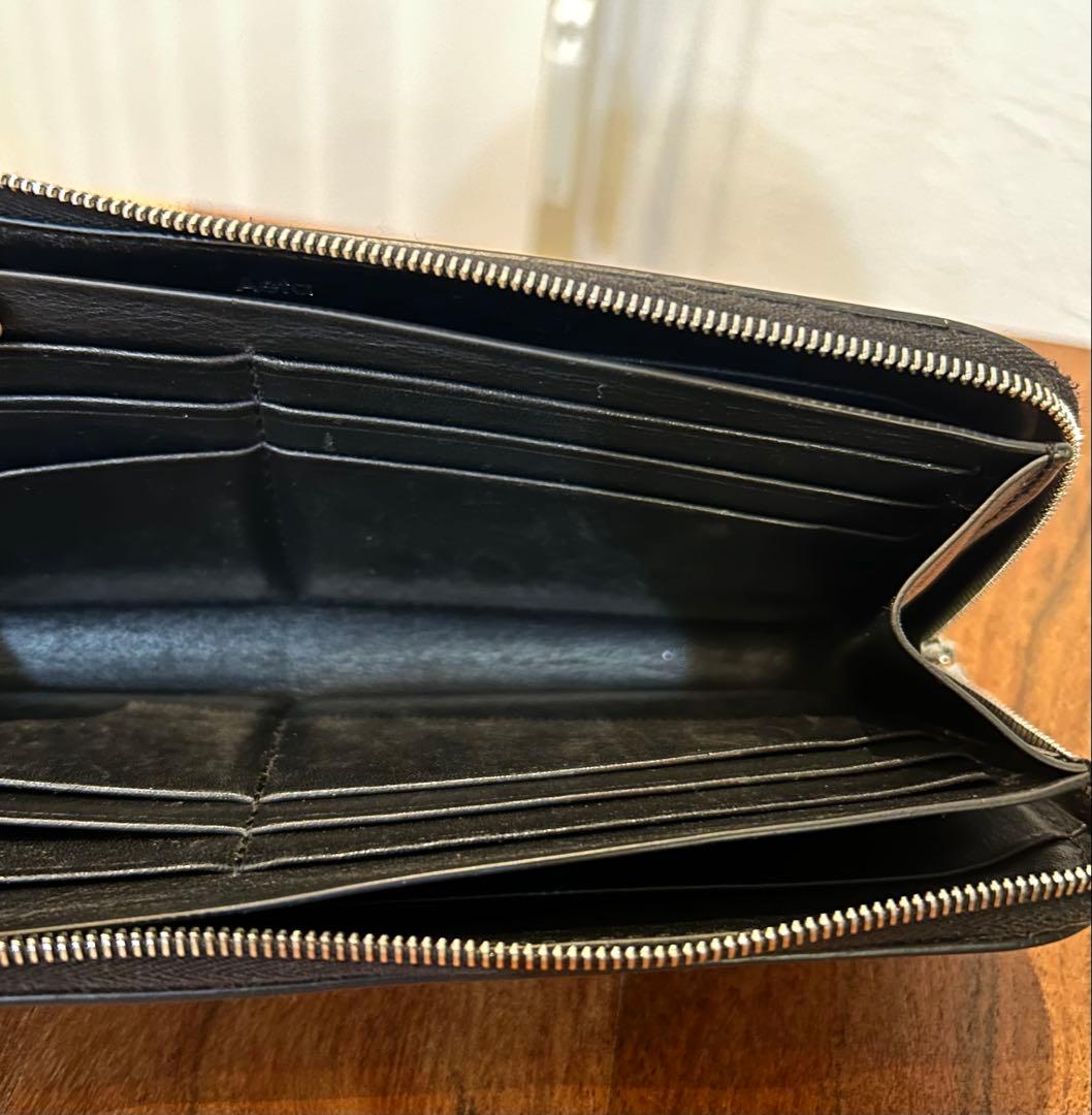 Aeta ブラックレザー 長財布 Aetaブラックレザー 長財布 - メルカリ