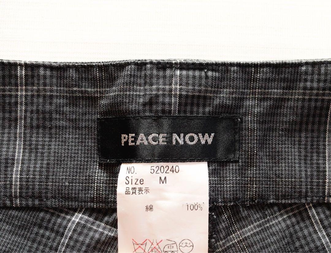 PEACE NOW * チェックショートパンツ