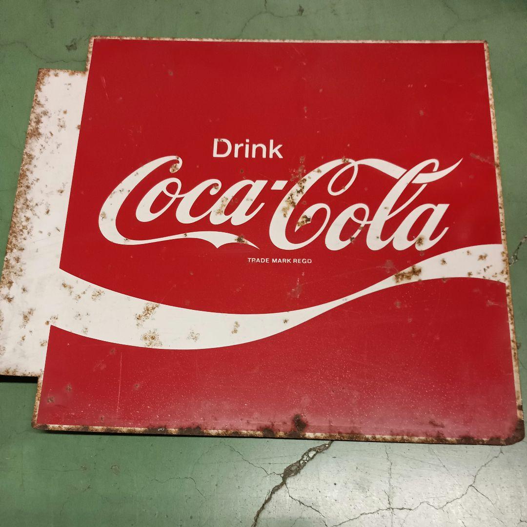 コカ・コーラ 看板 ブリキ
