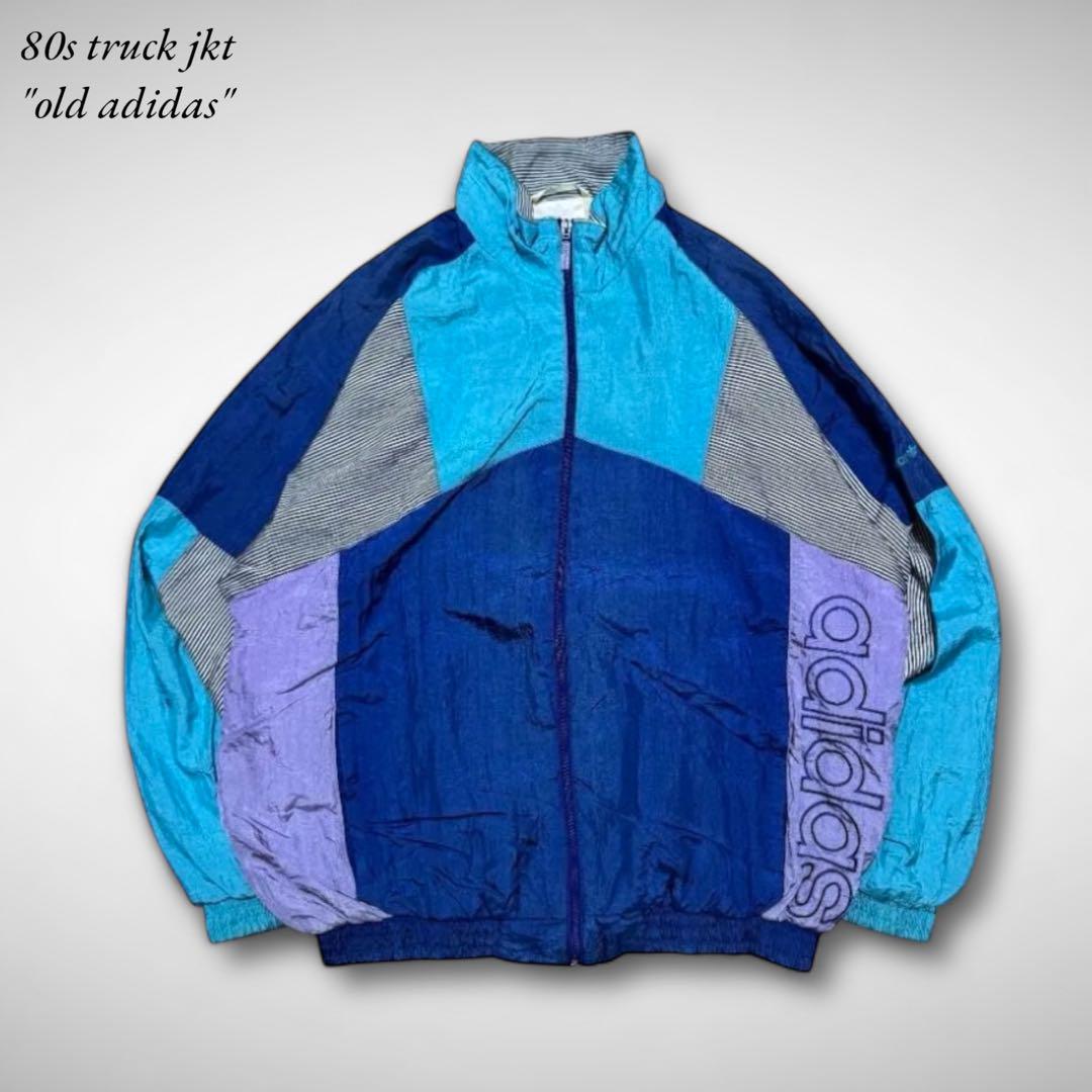 80s old adidas truckjacketアディダストラックジャケット 6,462円