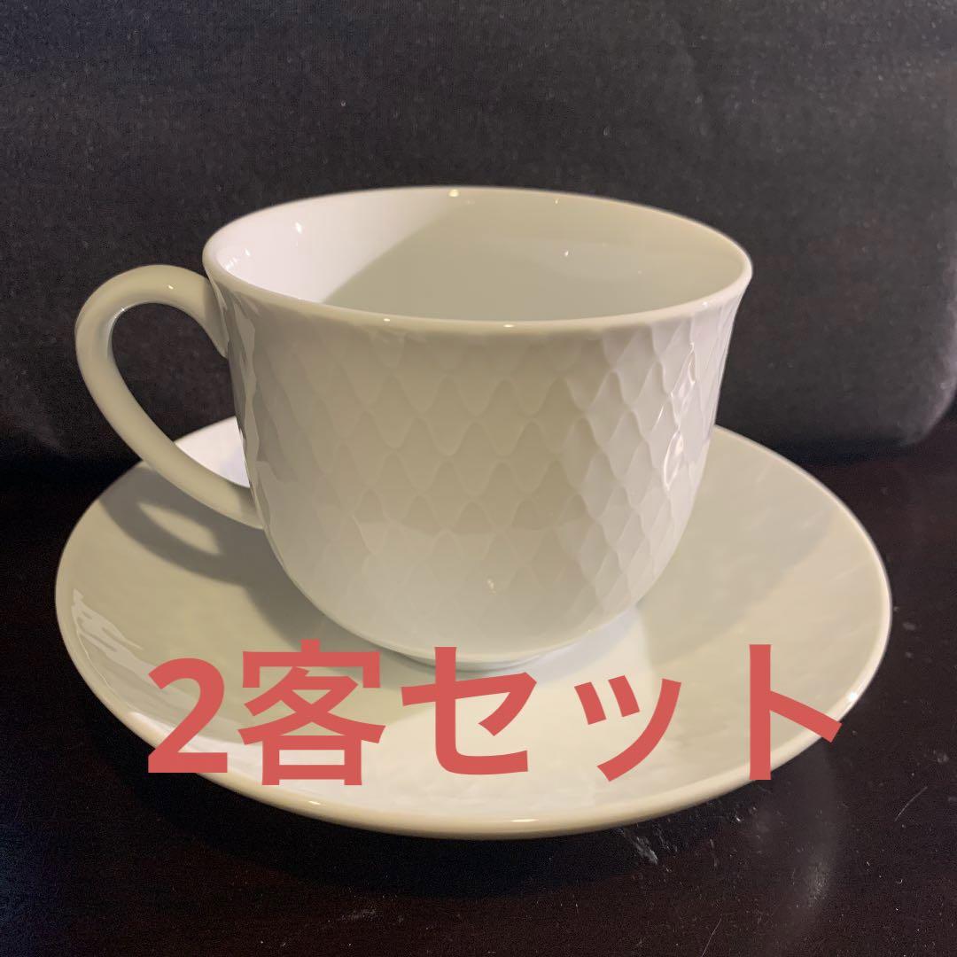 ロイヤルコペンハーゲン カップ&ソーサー 2客セット - メルカリ