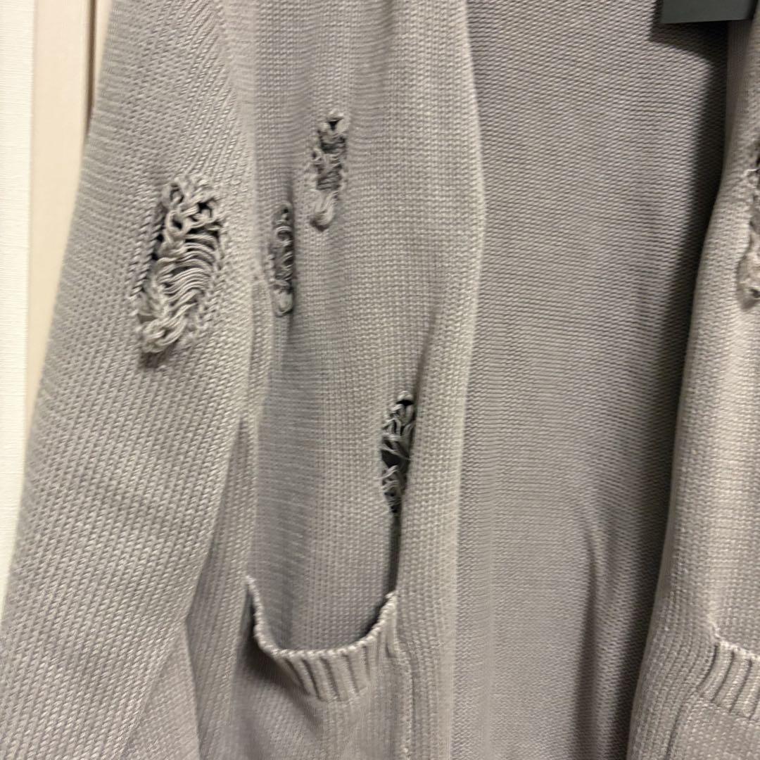 トップス undercover ASID WASH RIPPED CARDIGAN