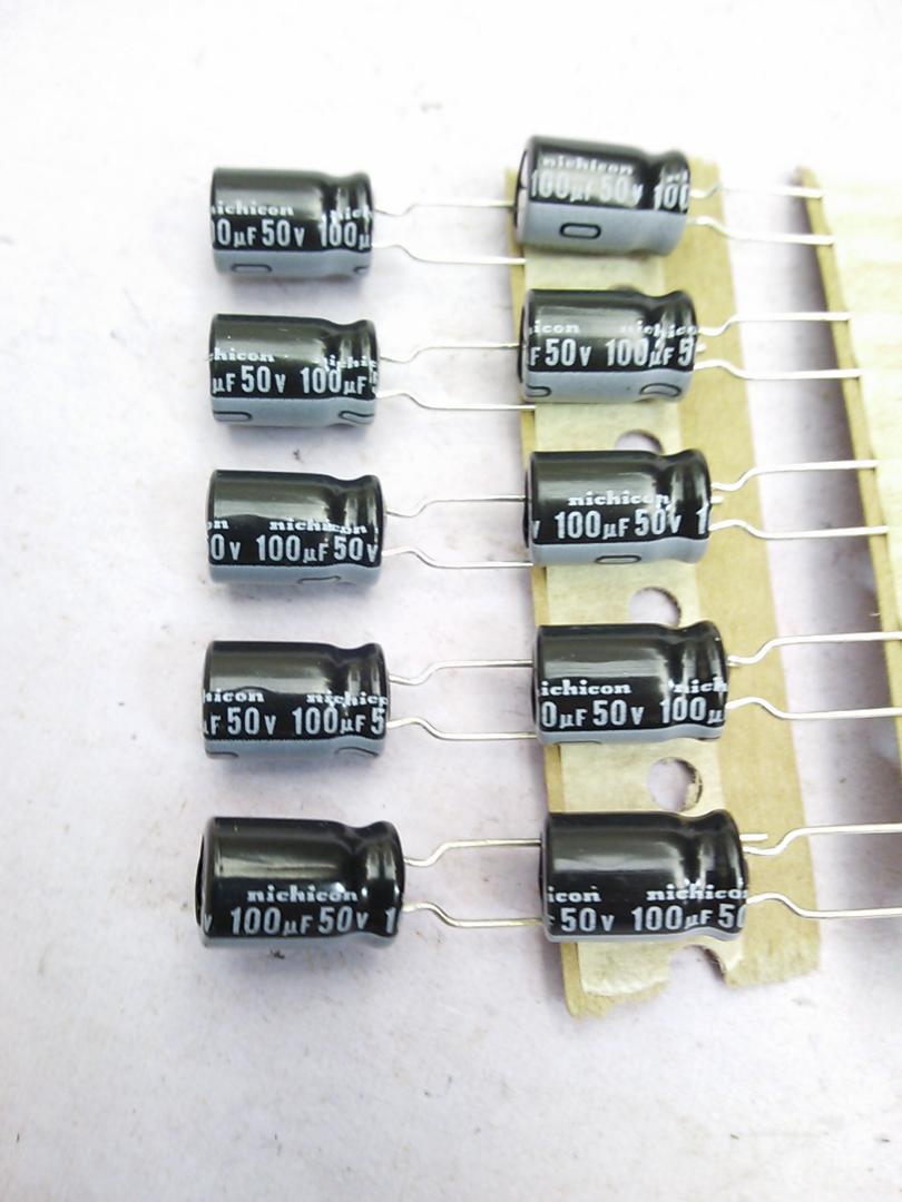 電解コンデンサ 50V 100μF 10個 真空管アンプ等 | latina.heteml.net