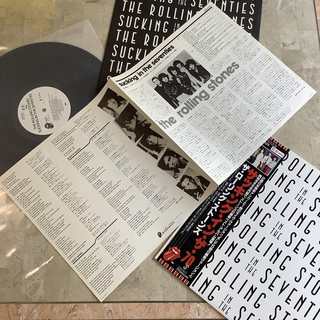 激レア非売品! レコード新品未使用! 1981年 ストーンズ サッキング70s 激レア非売品! レコード新品未使用! 1981年 ストーンズ