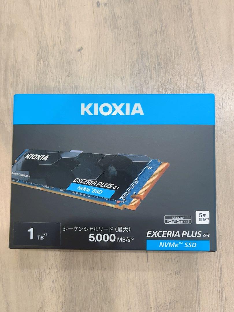 KIOXIA EXCERIA PLUS G3 NVMe SSD 1TB