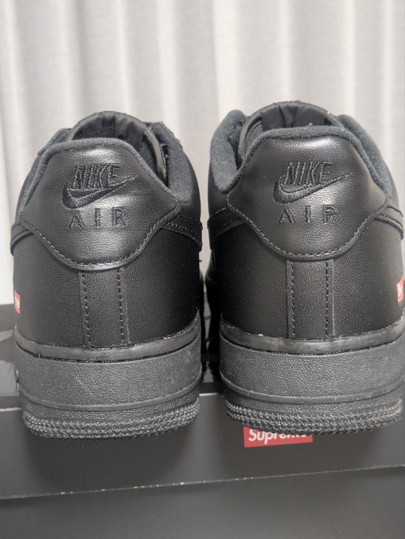 Nike Air Force 1 Supreme ブラック26.5cm