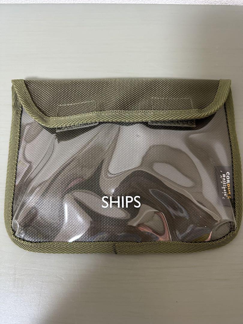 SHIPS: スマート レザー ヴァーティカル トートバッグ　（おまけ付き）