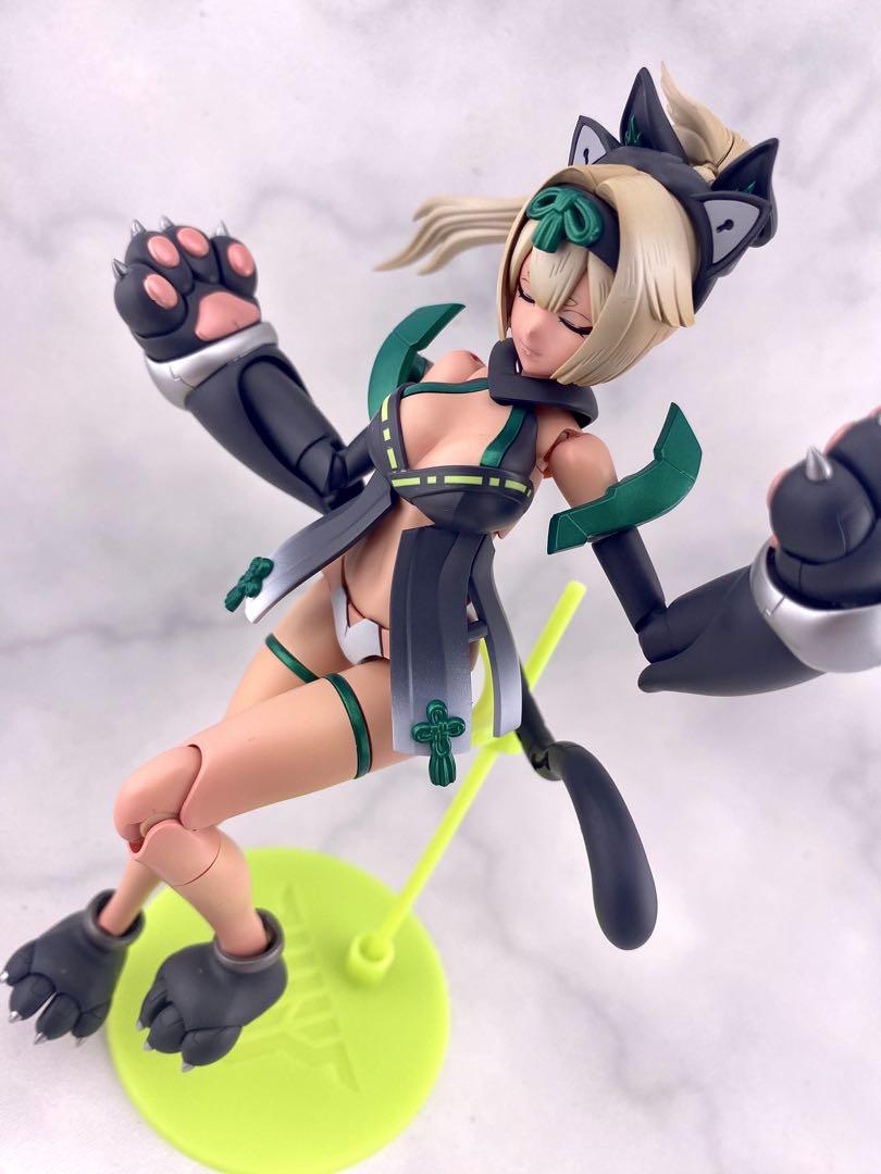 メガミデバイス 朱羅 九尾/祭 玉藻ノ前/宴 ねこかぶり 塗装完成品