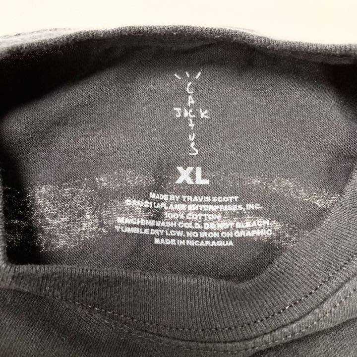 TravisScott ロンT Tシャツ XL MzN5w-m34157617547 x FRAGMENT LOGO セール好評