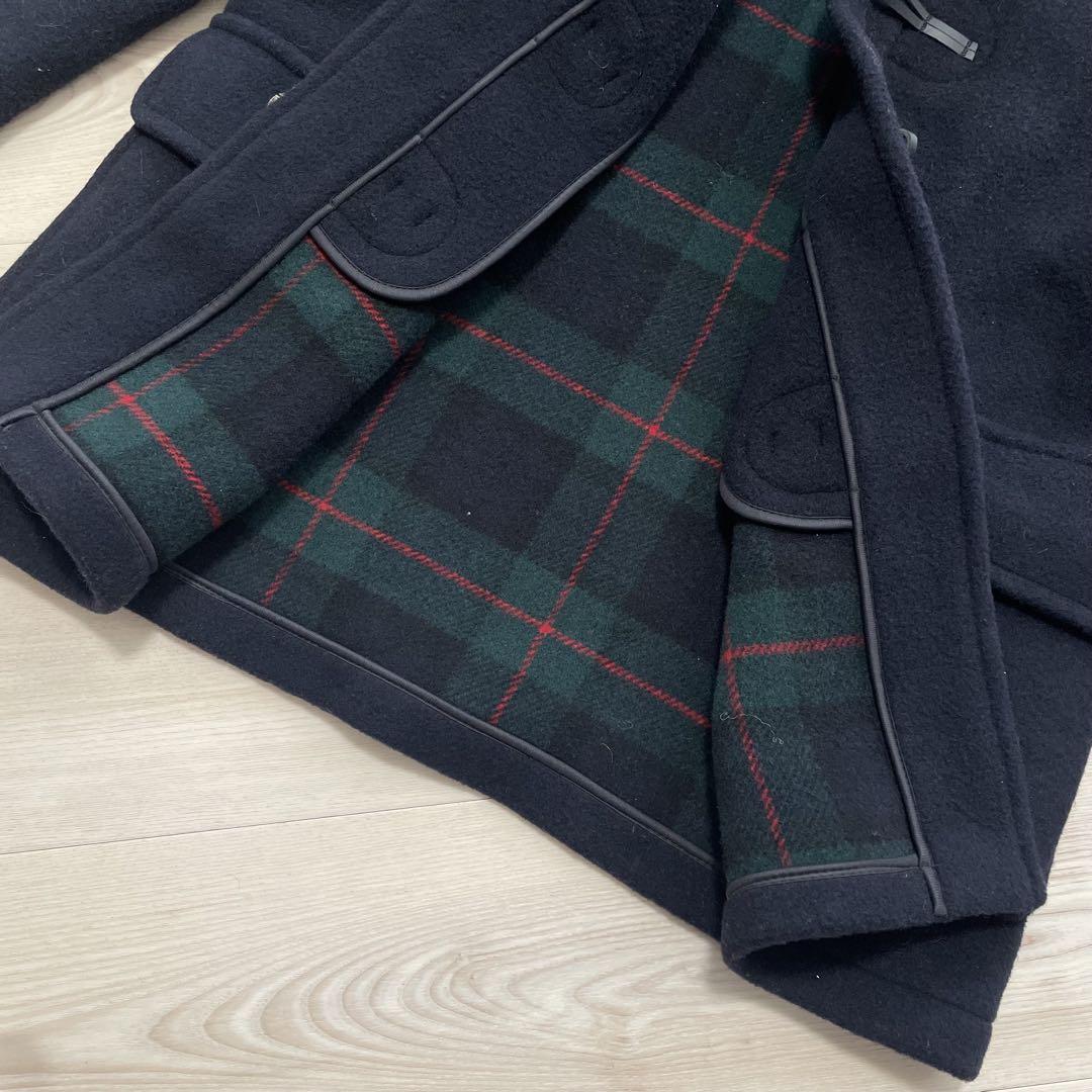 ネイビー フード付き ダッフルコートCHURCHILL チャーチル
