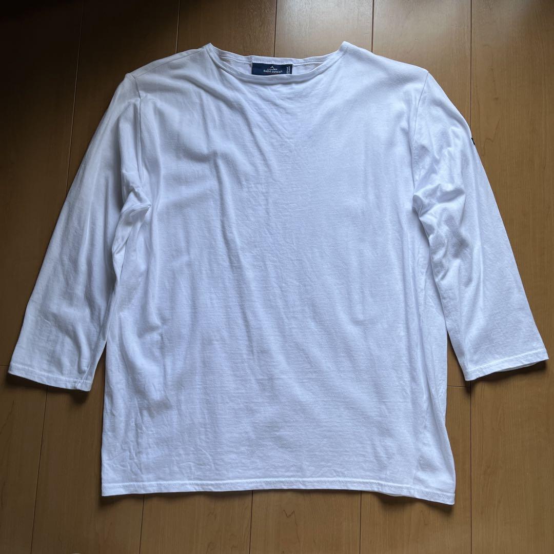 SAINT JAMES セントジェームス モーレT5 NEIGE 白［美品］