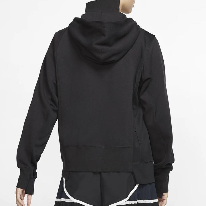 NIKE sacai Double Zip Hoodie ジップパーカー M 4Y9Ev-m34162818193 大得価お得