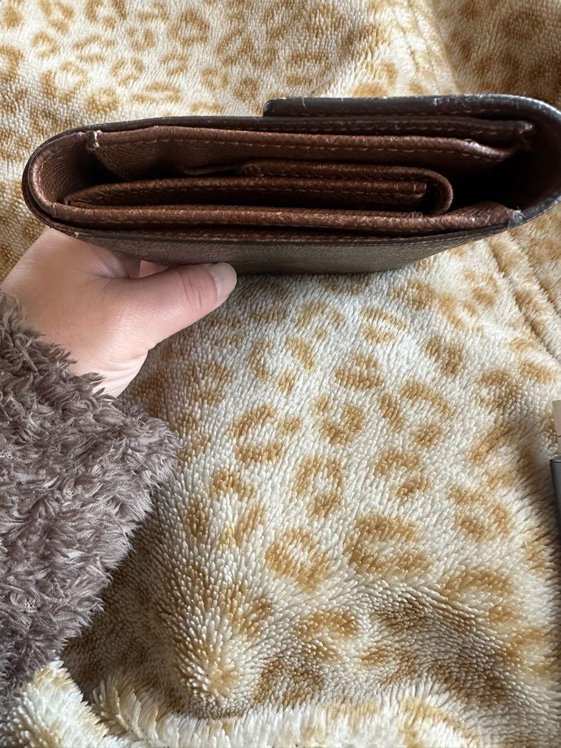 即日発送 ~~ LOUIS VUITTON 三つ折り財布 ブラウン Louis Vuitton 三つ折り財布 ブラウン
