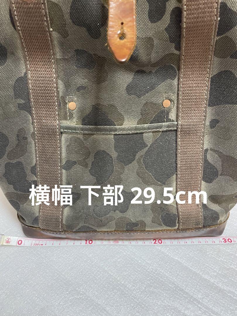 コリンボ ハンティングトートバッグ カモフラ 初期 本革製品
