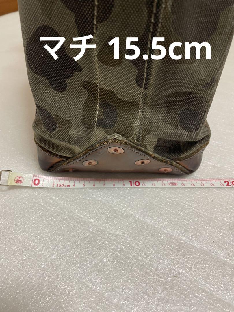 コリンボ ハンティングトートバッグ カモフラ 初期 本革製品