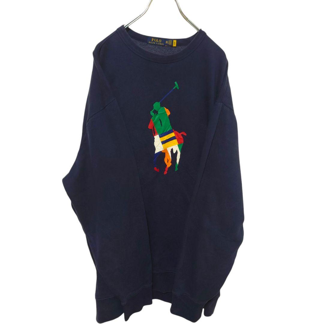 【Ralph Lauren】マルチカラー ビッグポニー スウェット A-3193