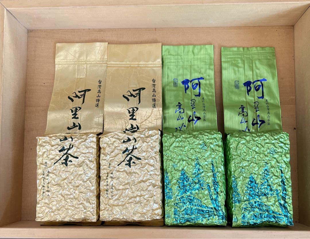 台湾茶　阿里山凍頂烏龍茶 台湾茶 阿里山凍頂烏龍茶 阿里山四季春高山茶 - 茶 | コン
