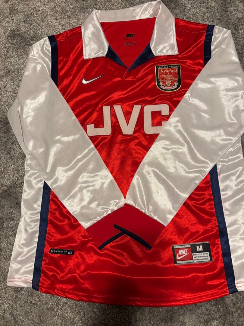 1998-99アーセナル　ロングスリーブユニホーム