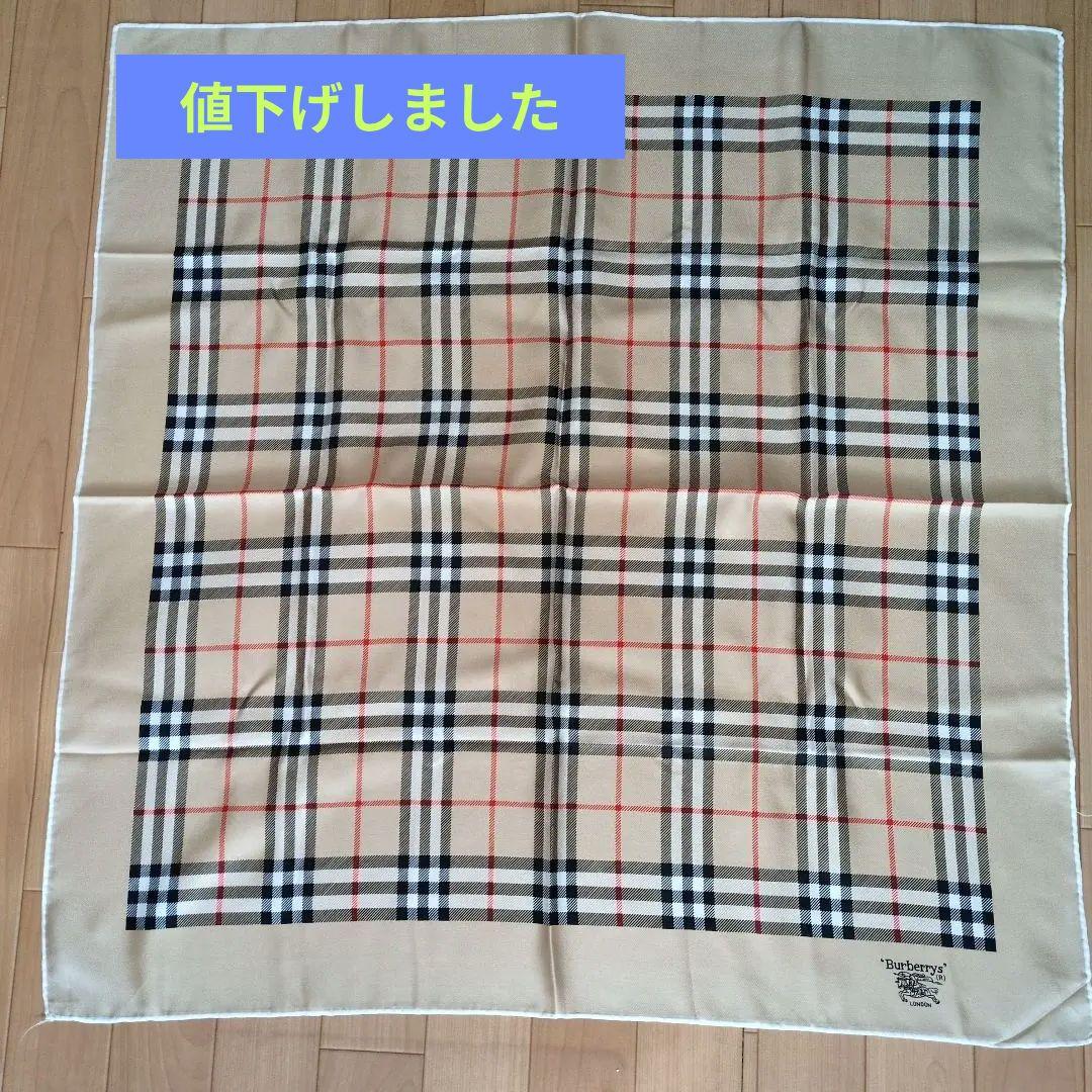 Burberrys　 チェック柄 スカーフ Burberrys チェック柄 スカーフ - 小物正規 品