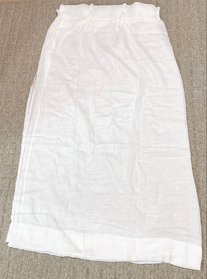 レースカーテン ナチュラル 110長さ x 100幅 cm