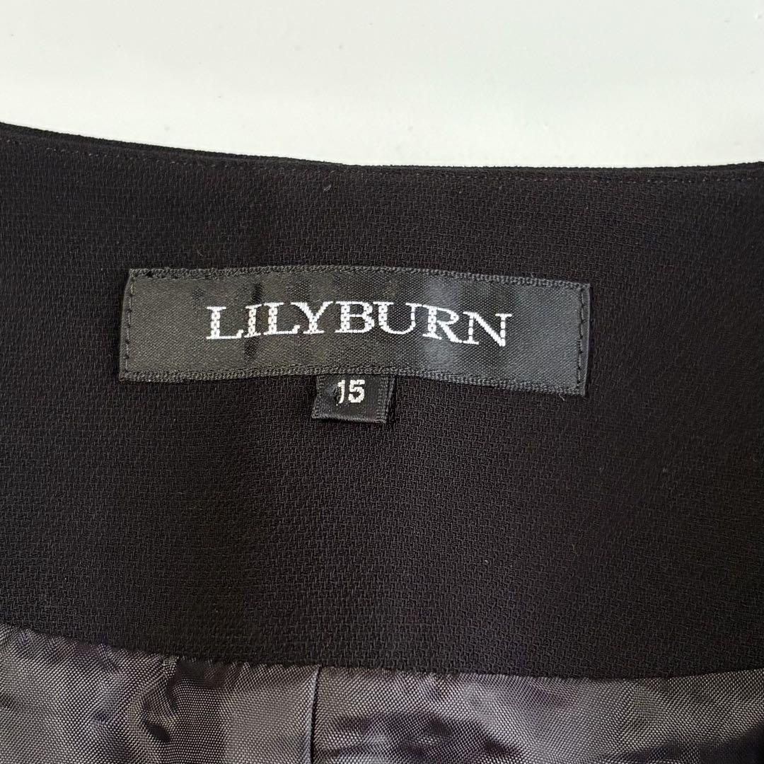 新品未使用　LILY BURN ブラックフォーマルジャケット　大きいサイズ　15