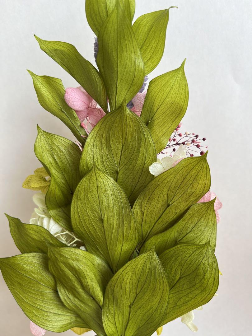 プリザーブドフラワーの仏花(花器なし) 一対
