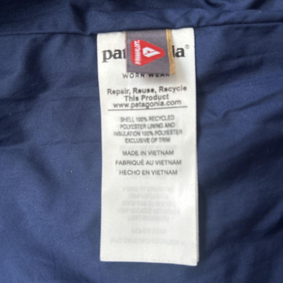 patagonia ナノパフ ジャケット ネイビー キッズ M