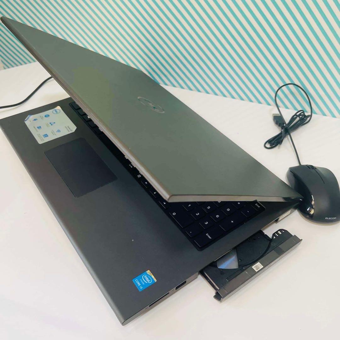 T222 DELLノートパソコンSSD高速 Windows11オフィス付き