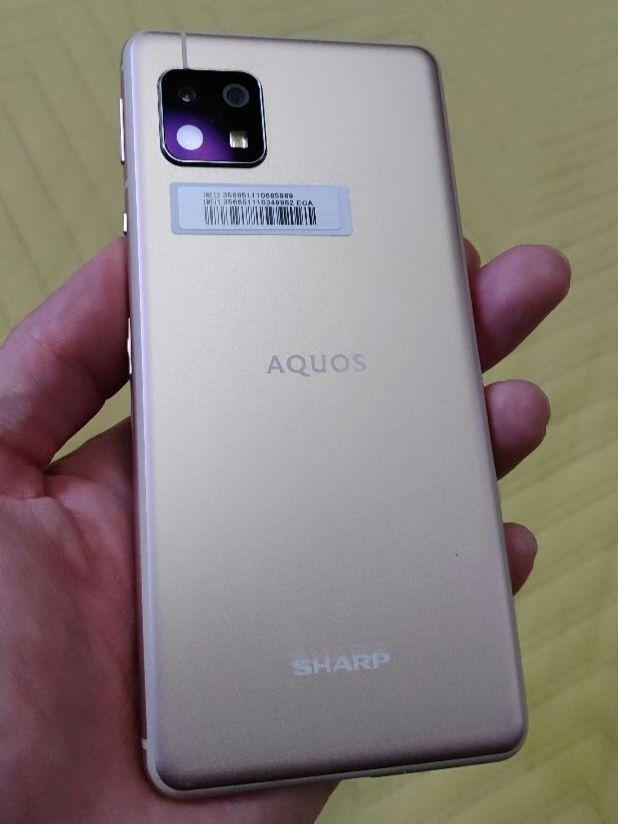 美品 SHARP AQUOS sense5G SIMフリー版 最大容量83% 美品 SHARP AQUOS sense5G SIMフリー版 最大容量83%Ω