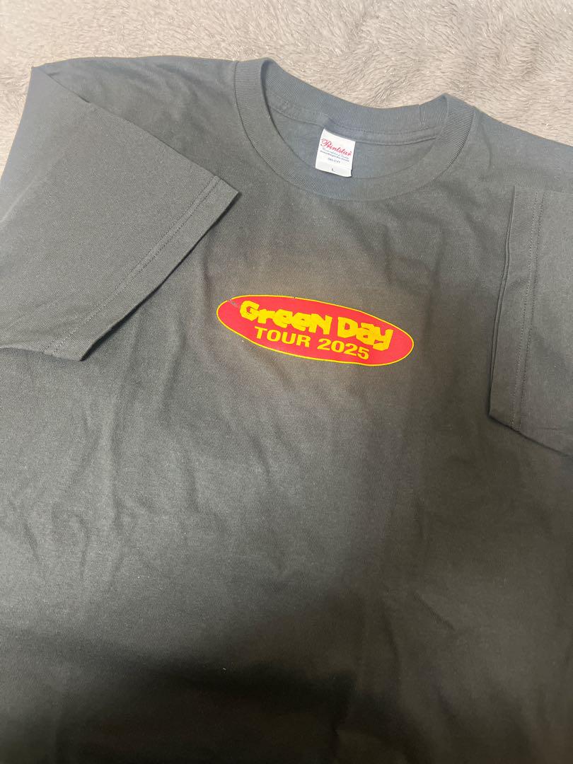 2025新入荷 Green Day ダークグレー Tシャツ 2025 Tour ミュージシャン