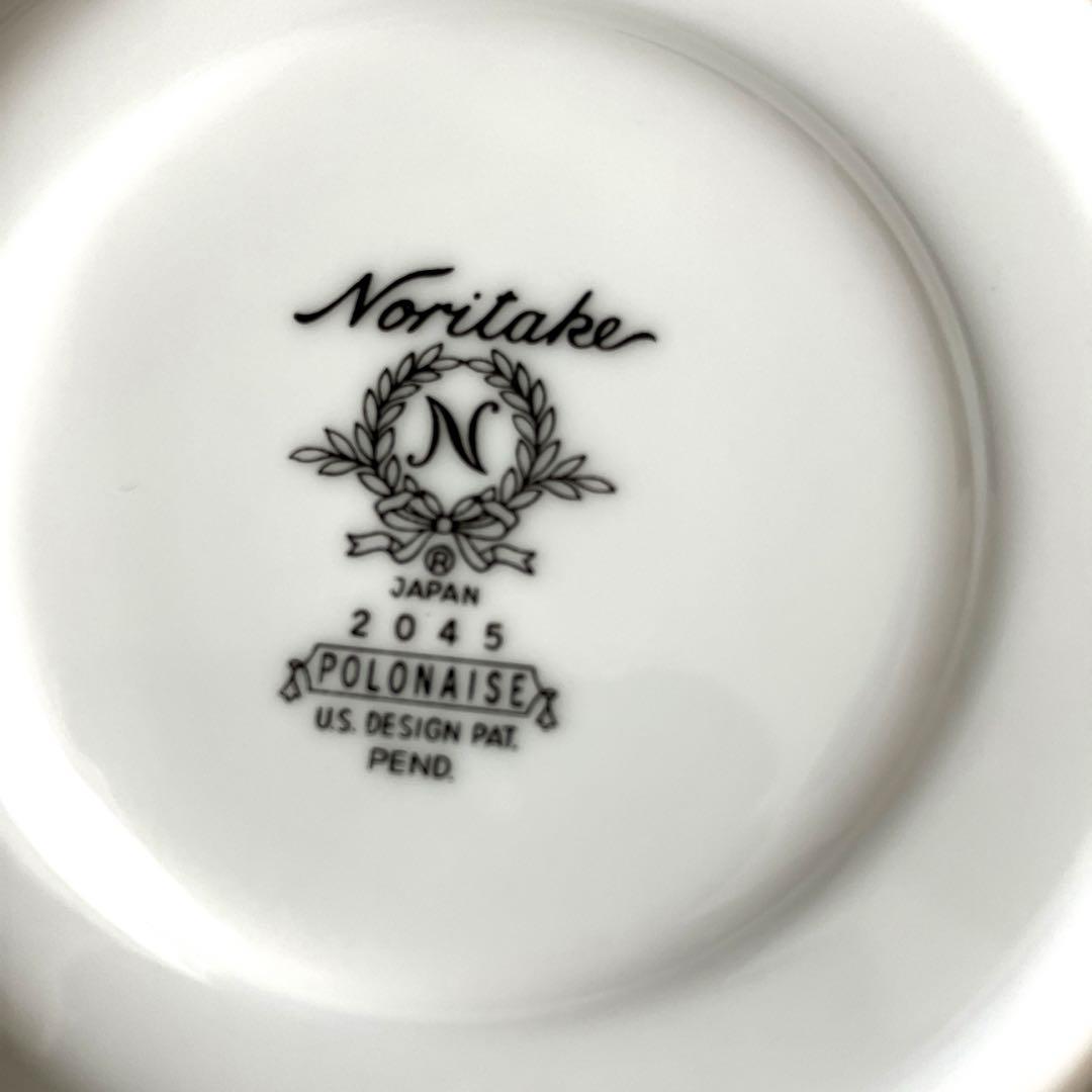 ノリタケ　ポロネーズ　ティーカップ&ソーサー　6客　セット