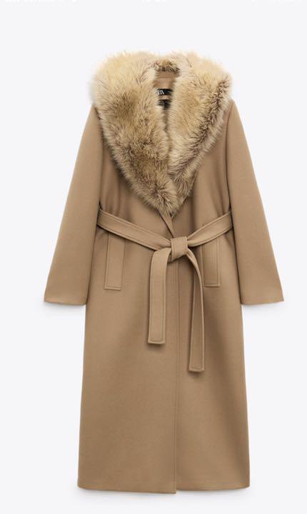 大特価在庫 新品未使用タグ付き✴︎ZARA✴︎ウールロングコート XSサイズ ファー xBwfQ-m34171590852 在庫安い
