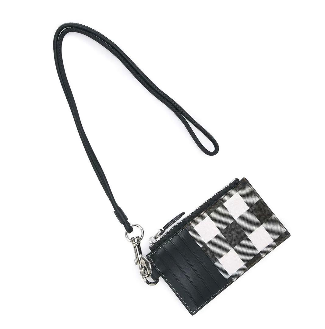 Burberry バーバリー カードケース ネックストラップ付き パスケース Burberry バーバリー カードケース ネックストラップ付き パスケース