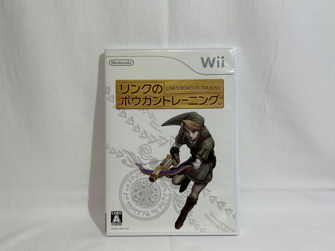 (未使用･未開封品)　Wiiソフト リンクのボウガントレーニング(ソフト単品) v1yptgt Amazon | リンクのボウガントレーニング+Wiiザッパー | ゲームソフト