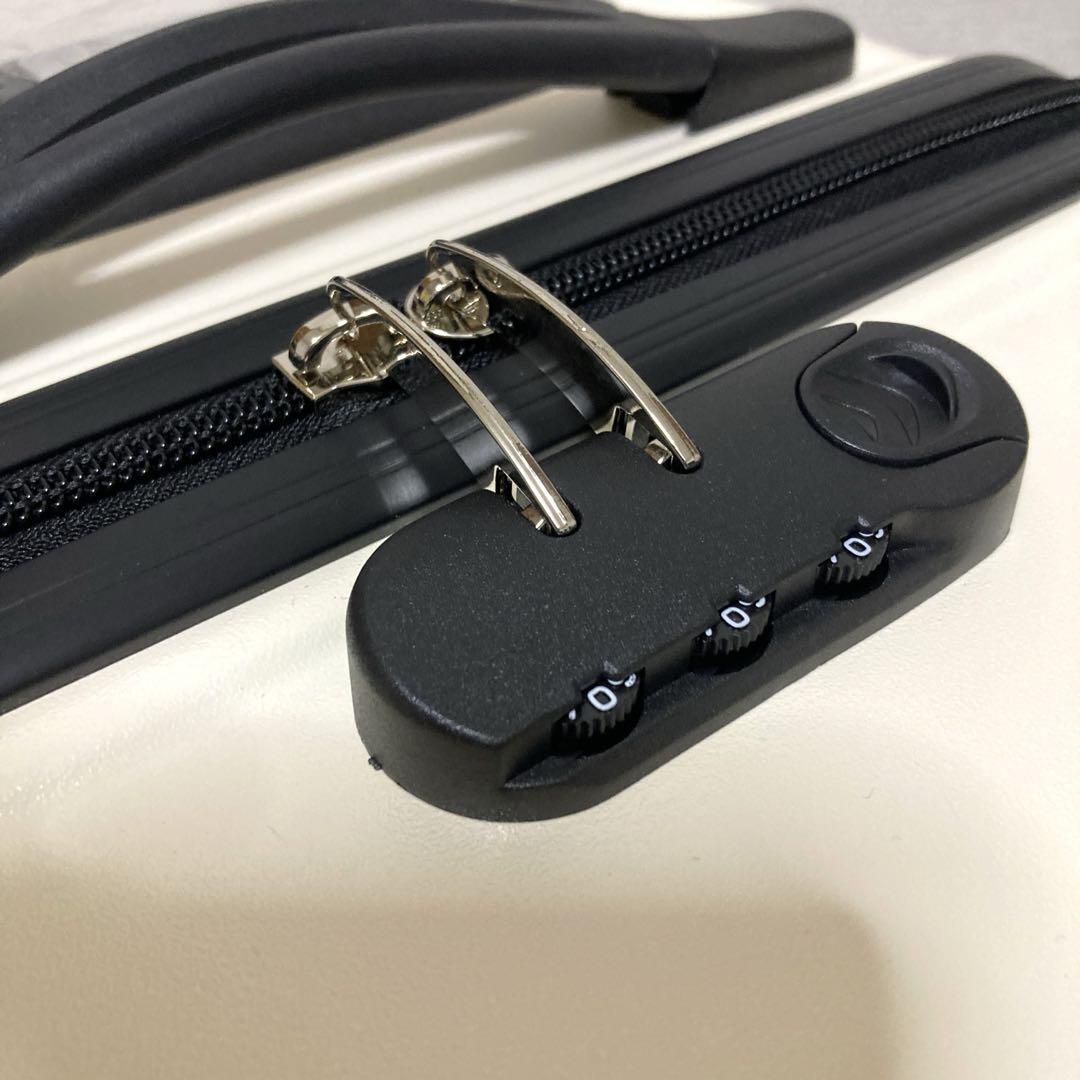 【美品〜極美品】子供が乗れるキャリーケース キッズトラベル Mサイズ ベージュ