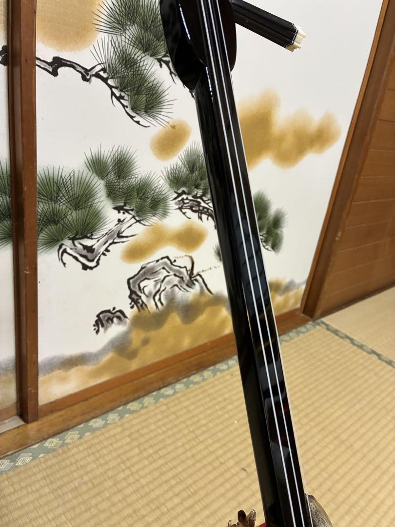 沖縄三線！貴重！知念大工型！本蛇皮！本張り！【一枚張り】⑥ ⑮